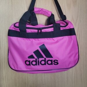 Adidas Pink and Black Women's Bag